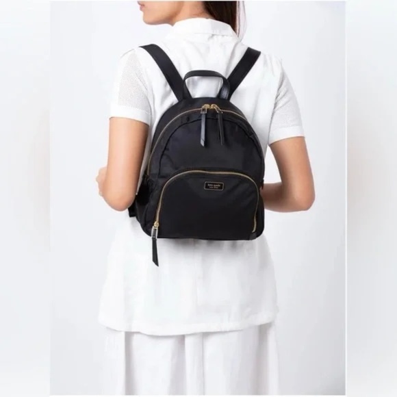 Kate Spade New York Black Medium Dawn Backpack - Picture 5 of 8